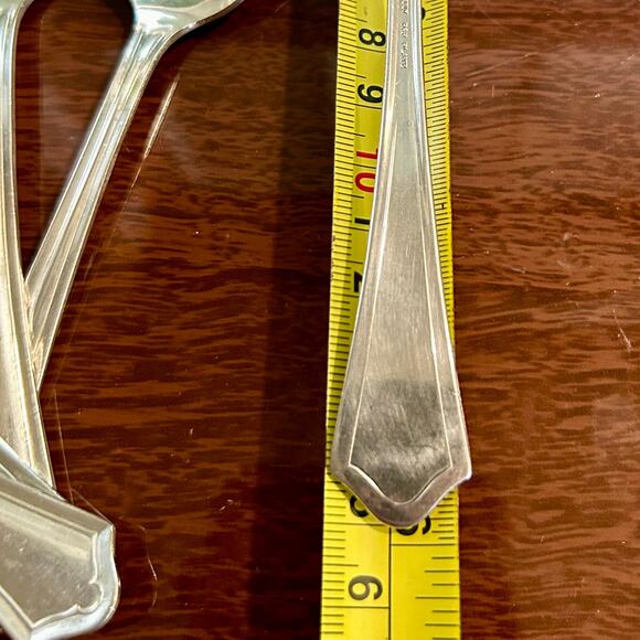 Vintage Oneida Community Par Plate Ashley / Vernon Tea Spoons set of 6 - Picture 14 of 16